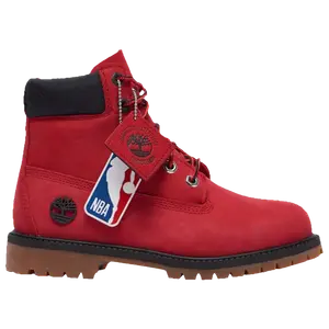 Ботинки детские Timberland NBA x Premium 6 Inch, красный