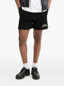 Шорты с кулиской и логотипом Sprayground, черный