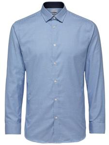 Рубашка Slim Fit на пуговицах SELECTED SHDoneNew-Mark, синий
