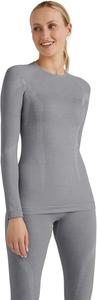 Женский максимально теплый базовый слой FALKE, 1 шт., Grey (Grey-Heather 3757)