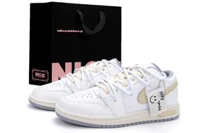 Детские баскетбольные кроссовки Air 1 Grade School Jordan, белый