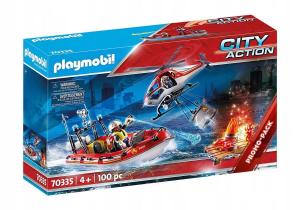 Playmobil, Пожарная служба с вертолетом 70335 4+ Playmobil