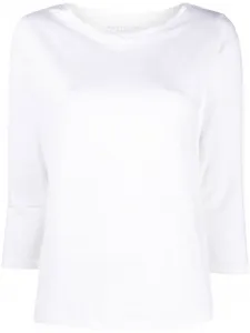 Футболка с укороченными рукавами Majestic Filatures, белый