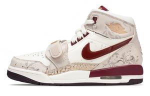 Наследственные 312 нескользящие износостойкие высокие детские баскетбольные кроссовки beige для подростков Jordan, бежевый