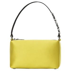 Сумка через плечо из сатина, женская желтая Alexander Wang