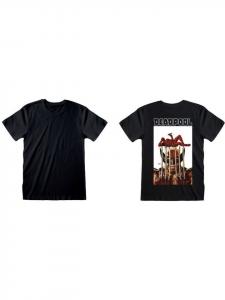 Футболка Striking Pose T-Shirt черного цвета Deadpool