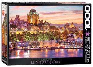 Еврографика, пазл, Канада, Вид на Квебек, 1000 шт. EuroGraphics