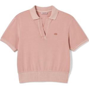 LACOSTE Женская розовая поло
