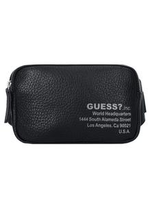 Поясная сумка New York 21 см черного цвета Guess