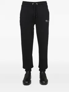 Спортивные брюки с вышитым логотипом Alpha Industries, черный
