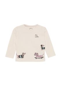 s.Oliver Лонгслив в цвете sand
