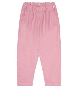 Льняные брюки Il Gufo, розовый