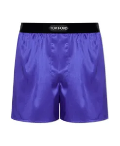 Шелковые боксерские шорты Tom Ford, фиолетовый