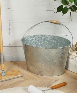 Жестяное ведро L《ТОВАРЫ ДЛЯ ДОМАШНЕГО БЫТОВОГО ХОЗЯЙСТВА》