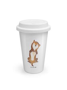 Mr. & Mrs. Panda С собой стаканчик для поглаживания собак, белый цвет