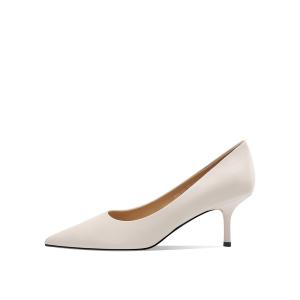 Туфли на тонком каблуке высотой 6,5 см, женские Rosa Bianca, Black (Sheepskin Lining)