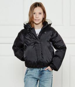 Куртка женская Calvin Klein Jeans с капюшоном, черный