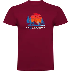 Футболка с коротким рукавом Kruskis Us Camp, красный