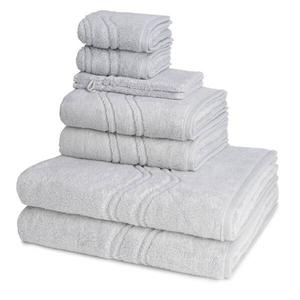 Cashmere feeling Набор полотенец Ross (8 шт), 50x1x100 см цвет chrom