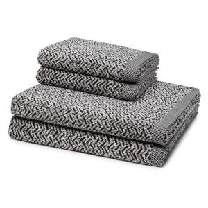 Буксировочный комплект brooklyn «елочка» 4 предмета Möve, черный