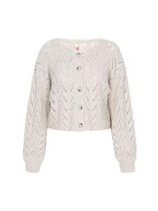 Женский кардиган серого цвета IZIA