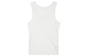 Майка DRY в рубчик Uniqlo, белый