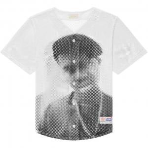 Бейсбольная куртка унисекс белый Aime Leon Dore