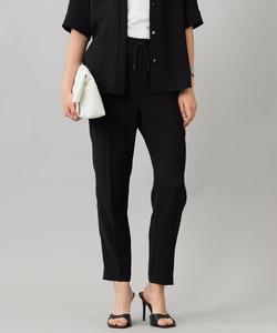 Легкие брюки из двойной ткани на шнуровке