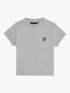 Детская футболка Lyle & Scott, цвет D24 Light Grey Marl