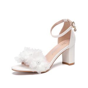 Сандалии с одним ремешком женские CAOT, White