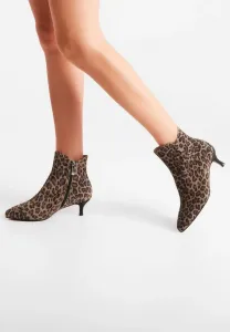 Классические ботильоны saga на молнии Woden, Leopard