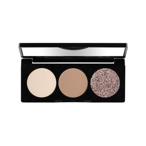 Тени для век essential eye shadow trio Bobbi Brown, everyday greys, вес 3.4 гр.
