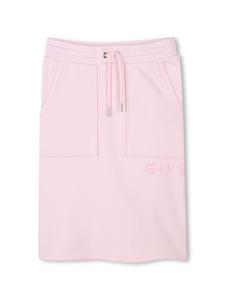 Юбка с логотипом Givenchy Kids, розовый