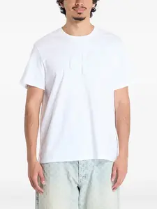 Футболка с тисненым логотипом Calvin Klein Jeans, белый