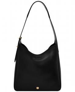 Сумка-хобо Dillon среднего размера Fossil, Black