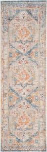 Ковер-дорожка SAFAVIEH, 67 x 305 см, Persian Collection, Blue & Multi, дизайн Oriental Distressed, не линяет и прост в уходе, идеален для помещений с высокой проходимостью в гостиной, спальне (VTP438B)