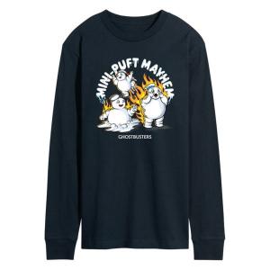Мужская футболка с длинным рукавом и принтом «Охотники за привидениями» из серии «Замороженная империя» Licensed Character, синий