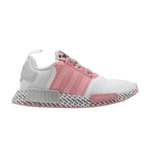 Кроссовки Adidas NMD_R1 J, White Glory Pink