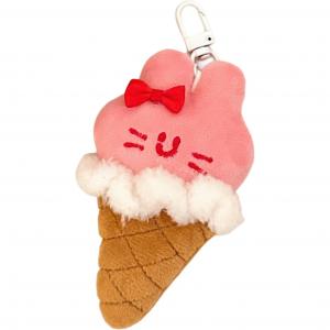 Плюшевый кулон в виде мороженого с животными aiqingcaozhilianwanju высотой 10,5 см AIQINGCAOZHILIAN(WANJU)