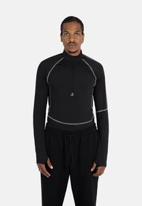 Топ The Tracksuit Club FUNCTIONAL LONG SLEEVE UNISEX, Black