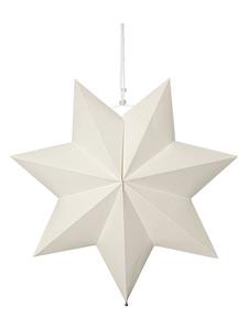 STAR Trading Бумажная звезда «Полярная» белого цвета - Ø 40 см