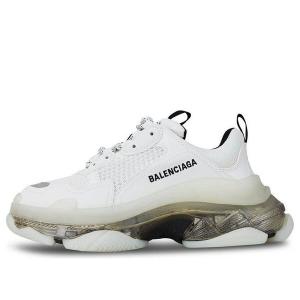 Кроссовки triple s sneaker 'clear sole - white grey' Balenciaga, белый