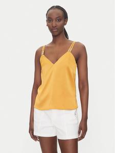 Топ slim fit 242-OLAFI Morgan, желтый