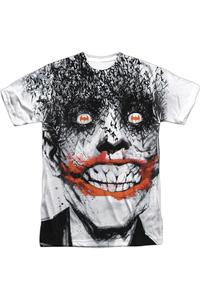 Футболка с коротким рукавом Batman Bats On The Brain для взрослых из полиэстера Gildan, белый