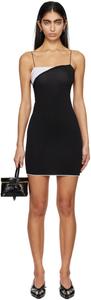 Черное мини-платье Les Sculptures 'La mini robe Aro' Jacquemus