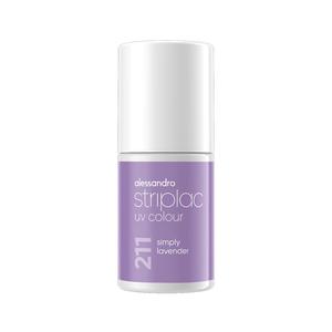 Лак для ногтей striplac uv colour Alessandro, simply lavender, объем 6.5 мл