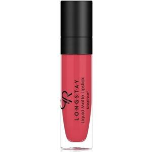 Golden Rose Кремовая стойкая жидкая матовая губная помада с витамином Е и маслом авокадо Kissproof Moisturizer Full Coverage 5,5 мл Pink 32