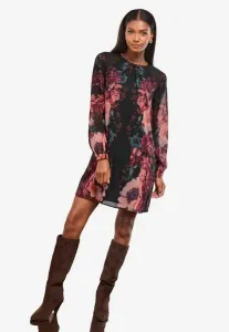 Платье-Блузон прямого кроя Lipsy, Black Floral