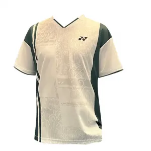 Футболка женская Stand Collar YONEX, айвори белый