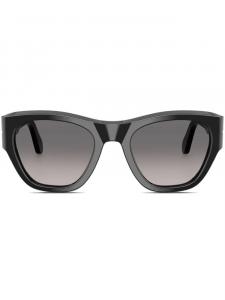 Persol солнцезащитные очки в квадратной оправе, черный